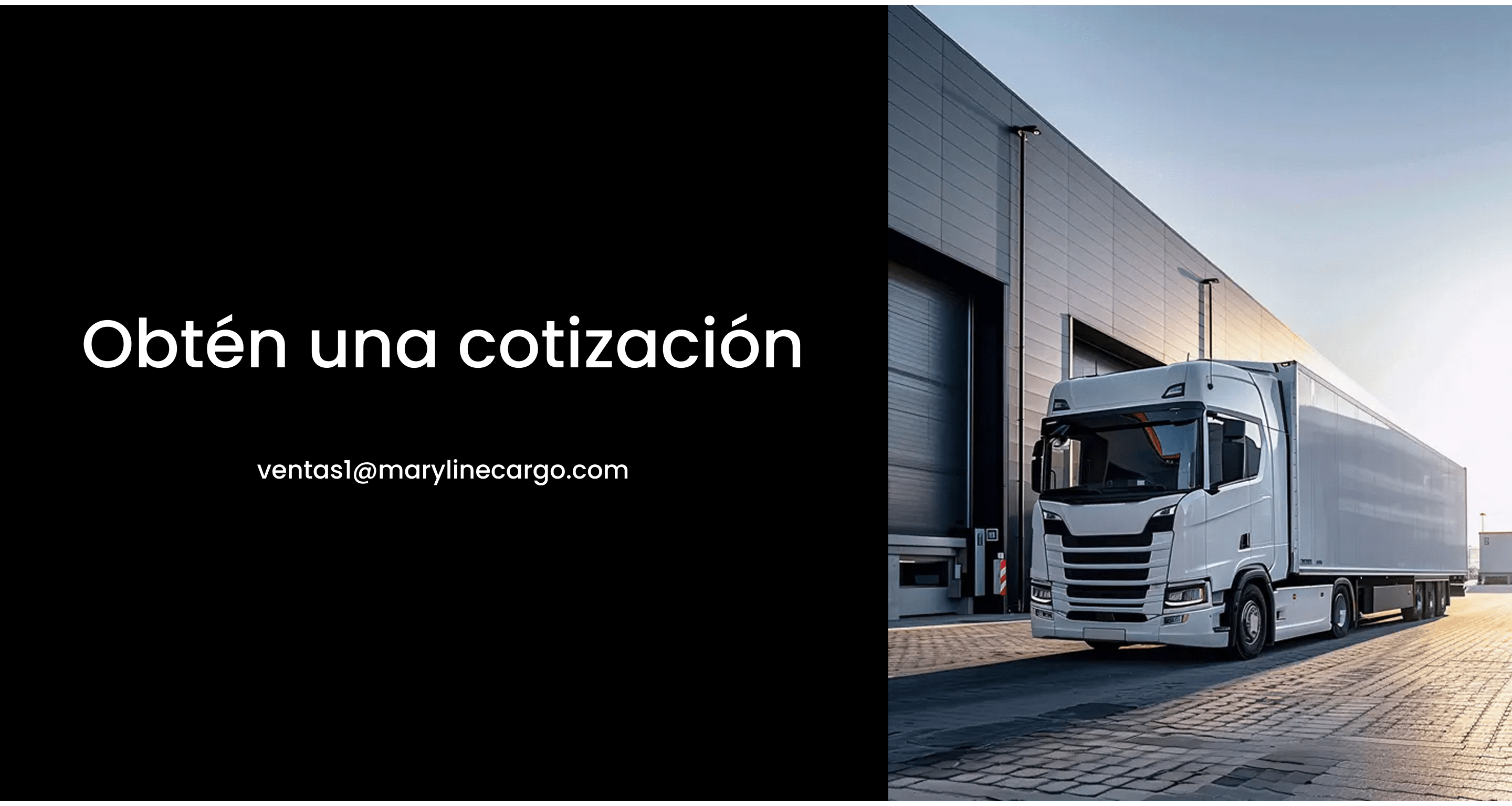 Solicita una cotización personalizada para tus necesidades logísticas