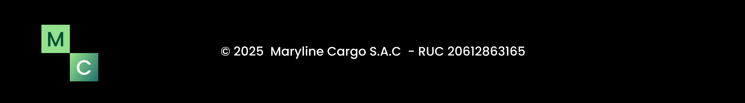 © 2025 Maryline Cargo S.A.C - RUC 20612863165 - Tu socio en logística internacional